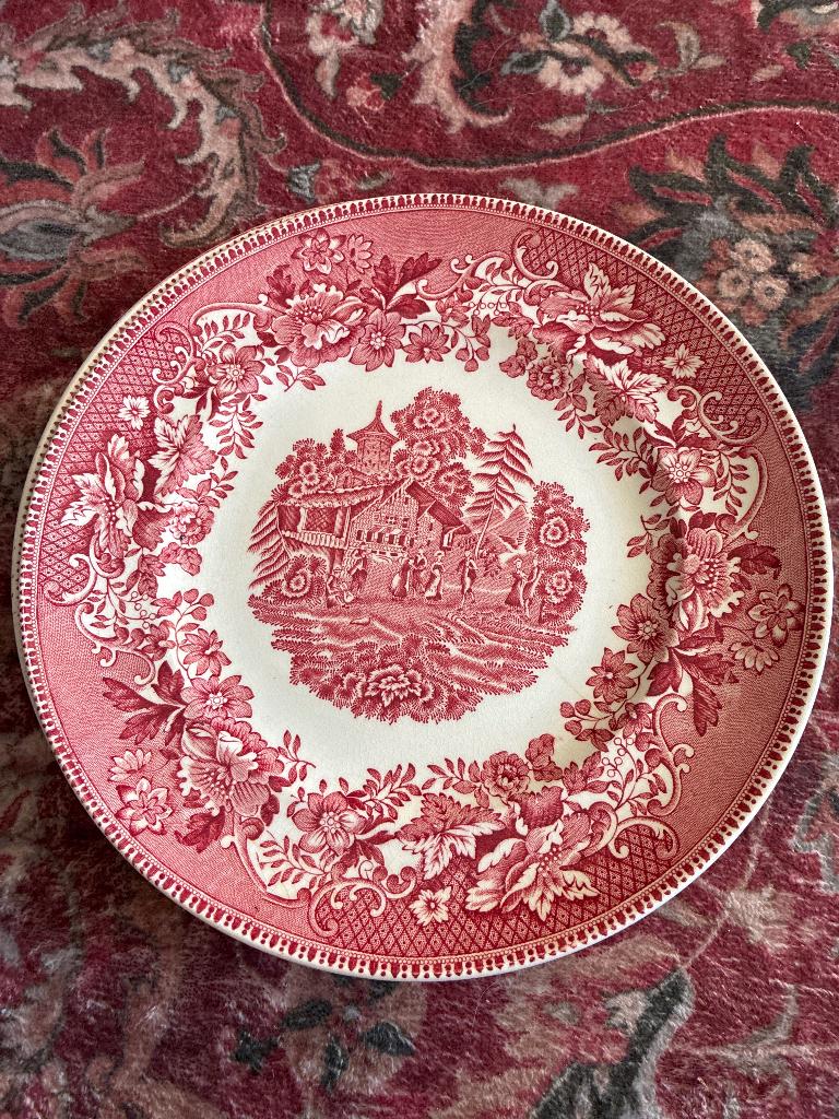 Avon cottage ontbijtborden, Ophalen