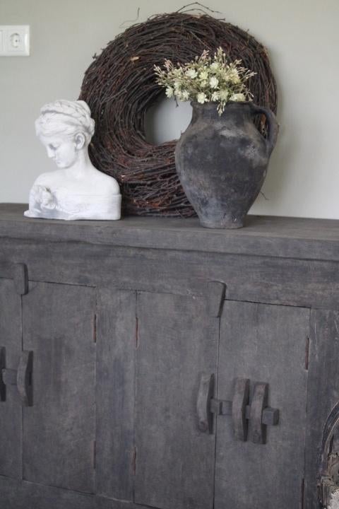 kast hout old barn, Huis en Inrichting, Kasten | Overige, Nieuw, Ophalen