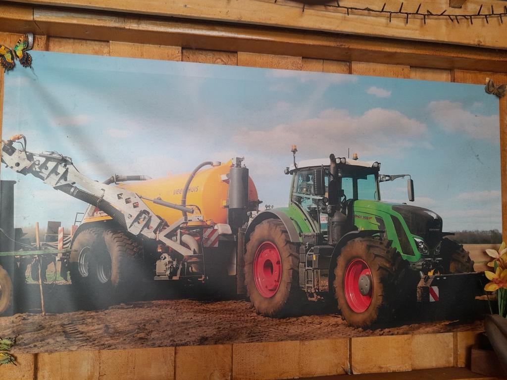 2  xxl tuinposters fendt, Ophalen of Verzenden