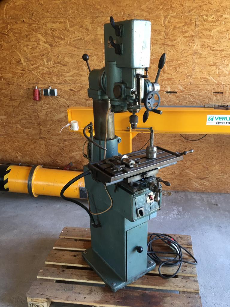 Arboga kolomboormachine freesbank boor/freescombinatie, Ophalen of Verzenden, Gebruikt, Elektrisch, Overige soorten