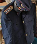 Vintage Duitse Uniformjas met Pet - Spezialbekleidung, Ophalen of Verzenden, Gebruikt, Trein, Overige typen