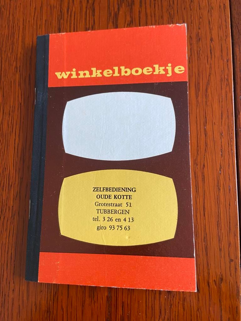 Oud winkelboekje + spaarzegels, Ophalen of Verzenden, Zo goed als nieuw