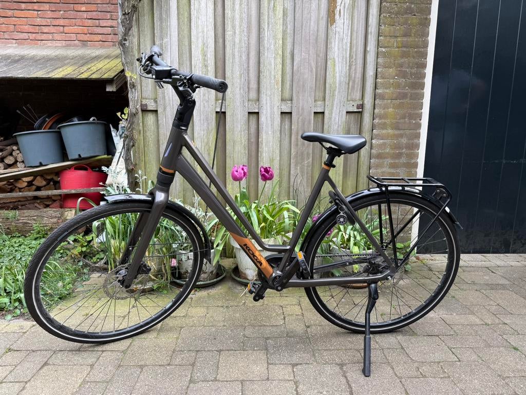 Damesfiets Koga F3 8.0, Fietsen en Brommers, Fietsen | Dames | Damesfietsen, 53 tot 56 cm, Versnellingen, Zo goed als nieuw, Schijfrem