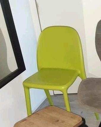Ikea kinderstoel Urban juniorstoel hoge stoel groen, Ophalen, Gebruikt, Overige typen, Aanschuifbaar