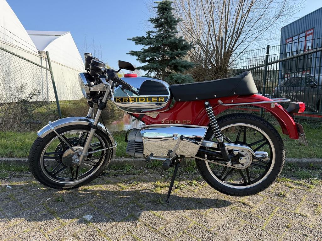 Kreidler Florett RM met motor kenteken