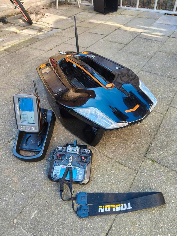 Voerboot Toslon 730, Watersport en Boten, Hengelsport | Karpervissen, Gebruikt, Overige typen, Ophalen of Verzenden
