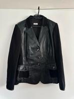 Basler Collection Zwart Leren Jasje - Maat M, Verzenden, Zo goed als nieuw, Maat 38/40 (M), Zwart
