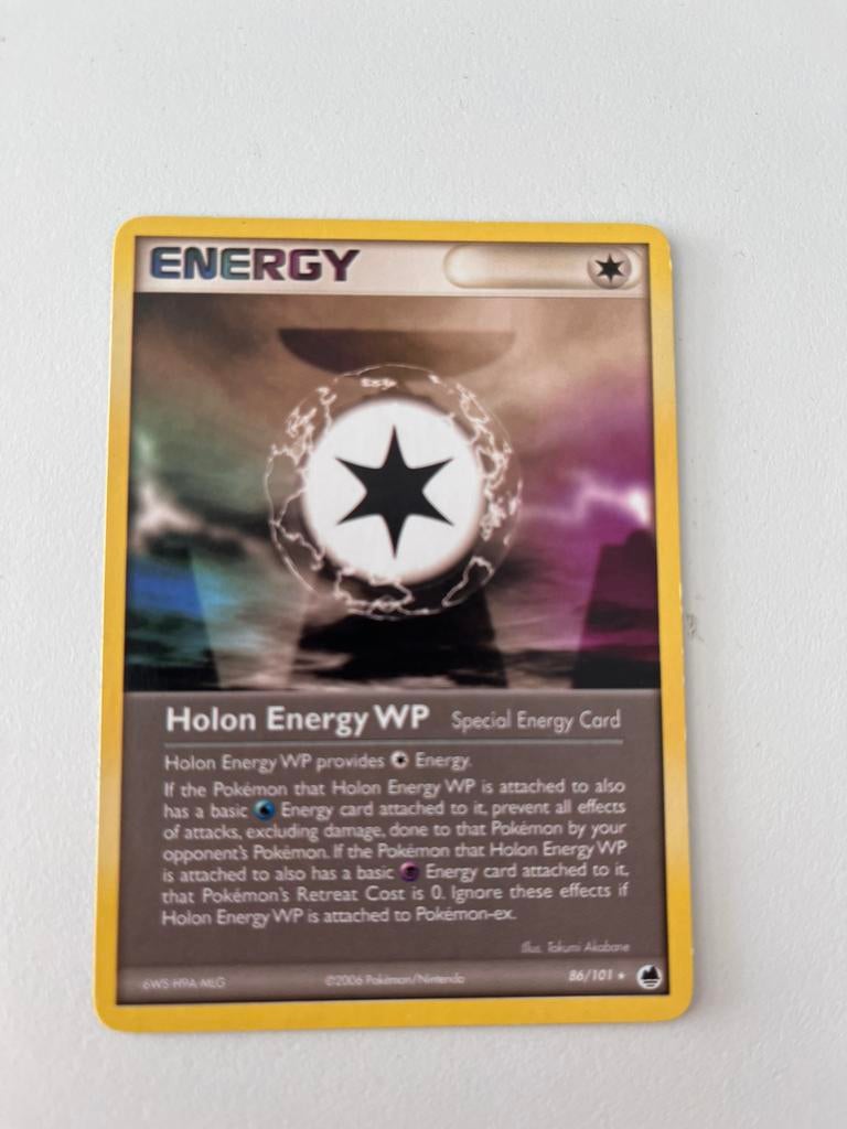 Pokémon Holon Energy WP Special Energy Kaart 86/101, Ophalen of Verzenden, Zo goed als nieuw, Losse kaart
