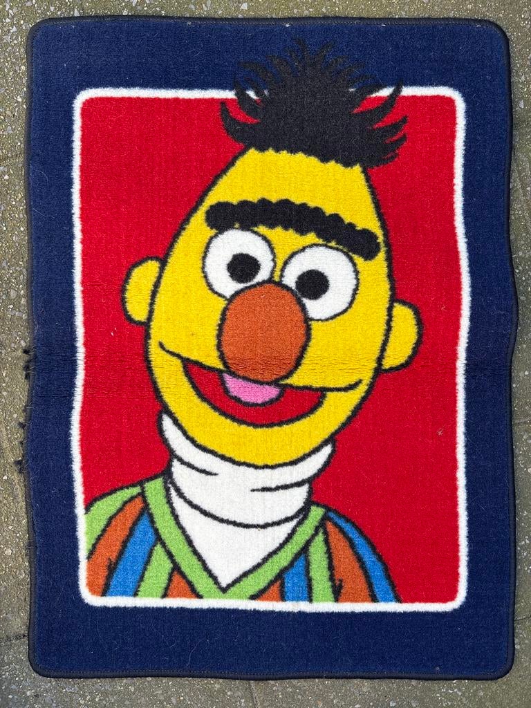 Sesamstraat Bert deurmat, Minder dan 50 cm, Gebruikt, 50 tot 100 cm, Blauw