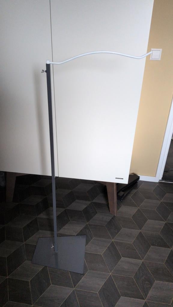 Piekstok Klamboe in hoogte verstelbaar, Ophalen, Magneetbord