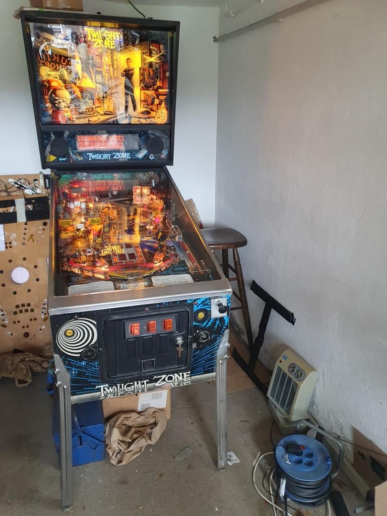 Williams Twilight Zone Flipperkast Spelerskast of Opknapper, Verzamelen, Automaten | Flipperkasten, Ophalen, Gebruikt, Elektronisch
