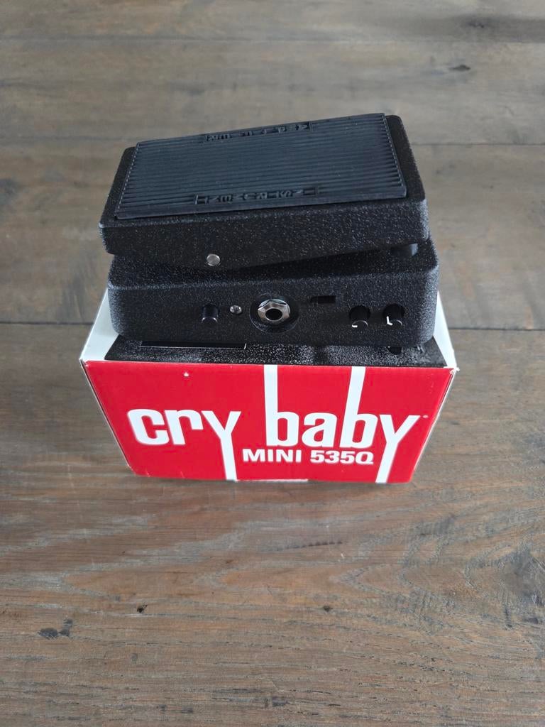 Dunlop Cry Baby Mini 535Q (gloednieuw in doos), Muziek en Instrumenten, Effecten, Verzenden, Nieuw, Wah Wah