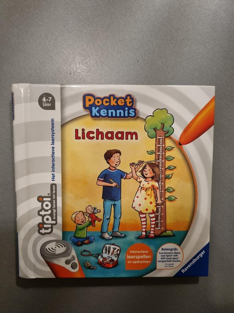 Tiptoi Pocket Kennis Lichaam, Ophalen of Verzenden, Zo goed als nieuw
