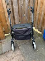 Rollator lichtgewicht en inklapbaar incl tas zithoigt 53 cm, Ophalen, Opvouwbaar, Gebruikt
