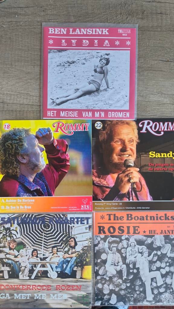 Ben lansink, Rommy, Boatnicks, Saturnus kwartet, Cd's en Dvd's, Ophalen of Verzenden
