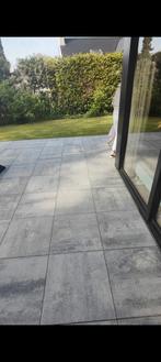Betontegels vierkant 60x60cm - 130 - 150m² beschikbaar, Tuin en Terras, Tegels en Klinkers, Ophalen, Gebruikt, Beton, Terrastegels