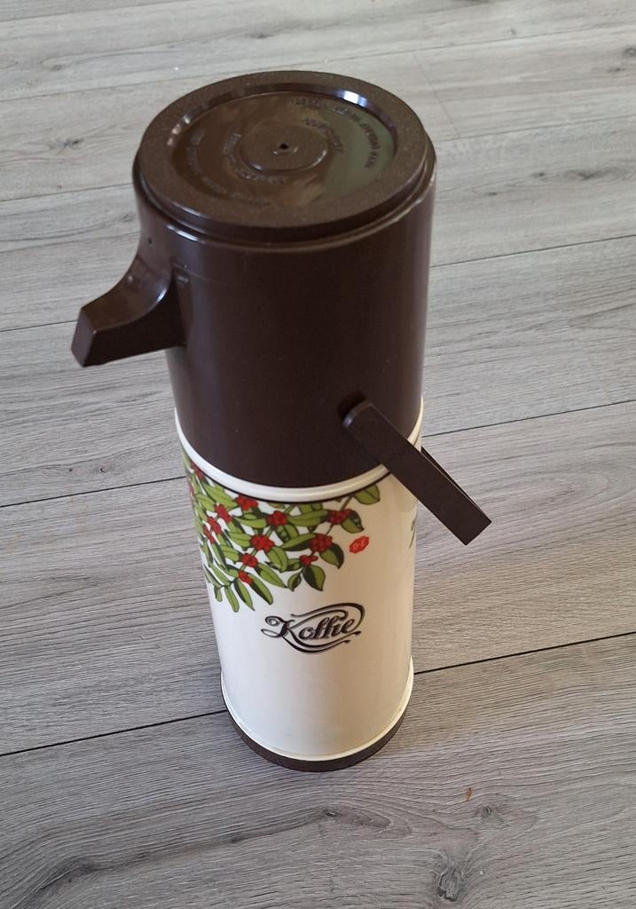 Aladdin Douwe Egberts thermoskan vintage 0.97L, Overige typen, Ophalen of Verzenden, Zo goed als nieuw, Overige merken