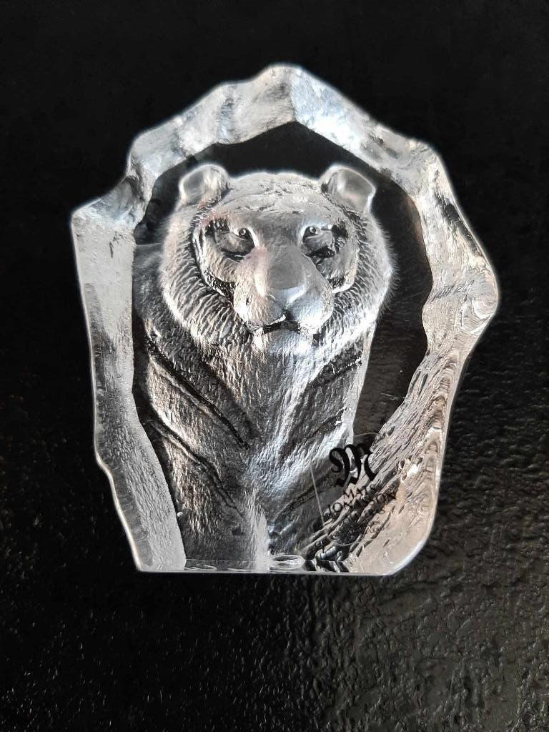 Mats Jonasson kristallen tijger!, Antiek en Kunst, Ophalen of Verzenden