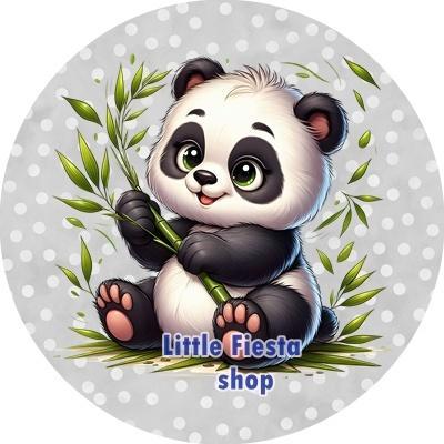 L1642 ouwel panda 20x4,7cm eetbare cupcake rondjes vers, Hobby en Vrije tijd, Taarten en Cupcakes maken, Nieuw, Versiering, Cupcakes