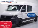 Volkswagen Crafter 2.0 TDI 140 pk L4H3 Dubbel Cabine 6p Airc, Voorwielaandrijving, Stof, Gebruikt, 4 cilinders