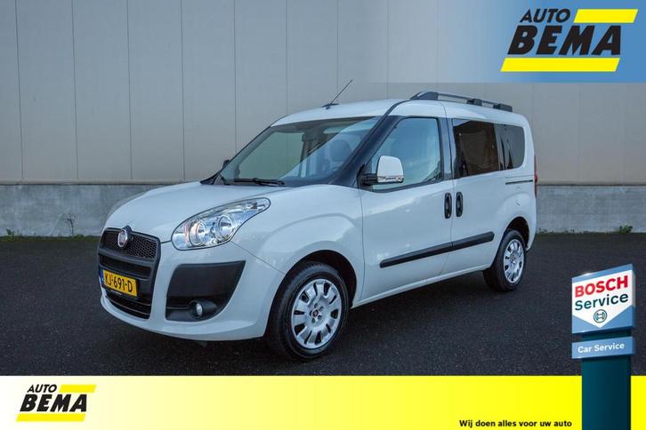 Fiat Doblò 1.4 Dynamic, Auto's, Fiat, Bedrijf, Te koop, Doblo, ABS, Airbags, Airconditioning, Alarm, Centrale vergrendeling, Dakrails