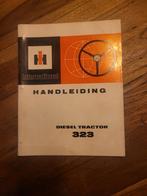 International 323 Handleiding IHC tractor trekker, Ophalen of Verzenden, Zo goed als nieuw