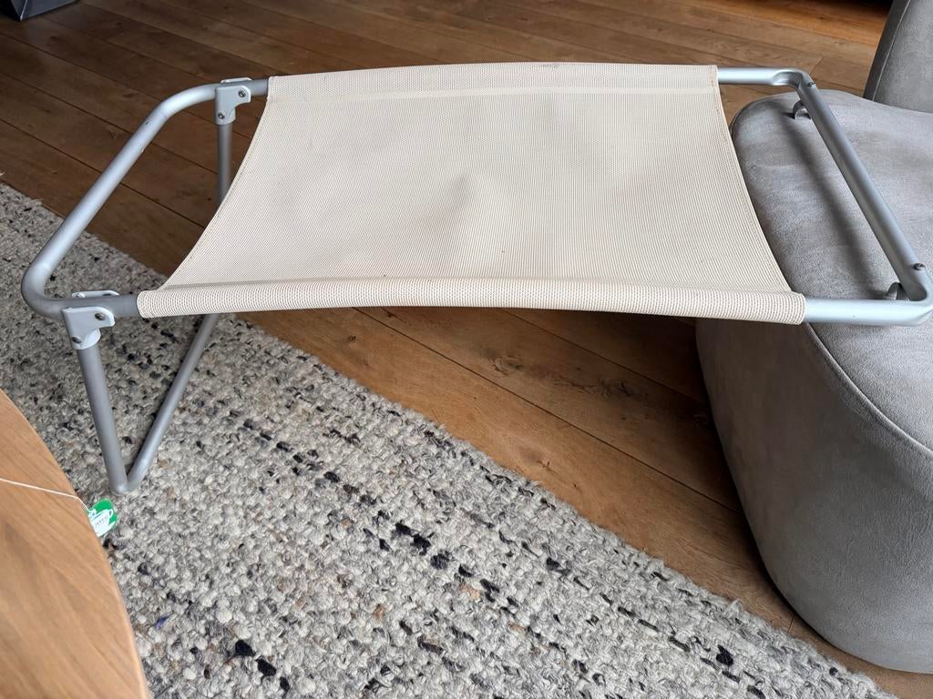 2 x Dudalf voetensteun, Ophalen of Verzenden, Gebruikt, Campingmeubel-accessoire