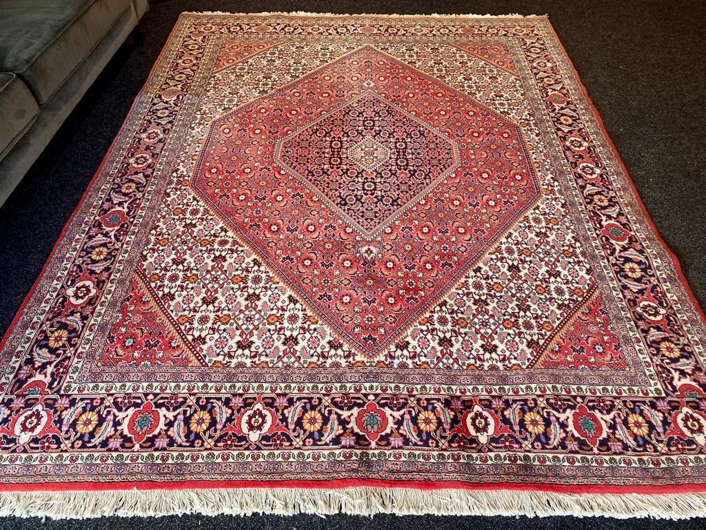 Mooi origineel handgeknoopt perzisch tapijt, ., 200 cm of meer, Ophalen of Verzenden, Zo goed als nieuw