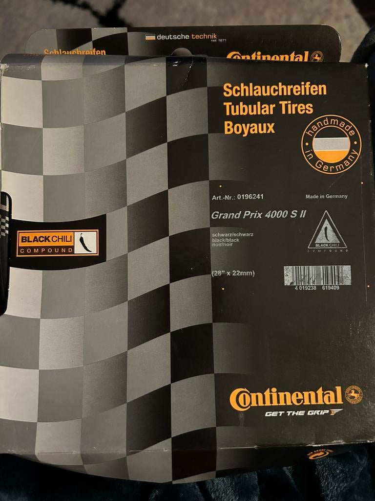 Conti Grand Prix 4000 S 2 tubes nieuw in doos (2x), Band, Nieuw, Ophalen of Verzenden, Rubber