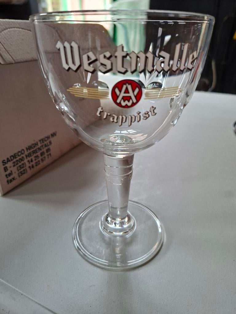 Westmalle  trappist glazen, Ophalen, Nieuw, Glas of Glazen, Overige merken