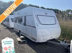Bürstner Premio Plus 440 TK Met Isabella Ventura tent, Caravans en Kamperen, Caravans, Rondzit, Bedrijf, Bürstner, Tot en met 6