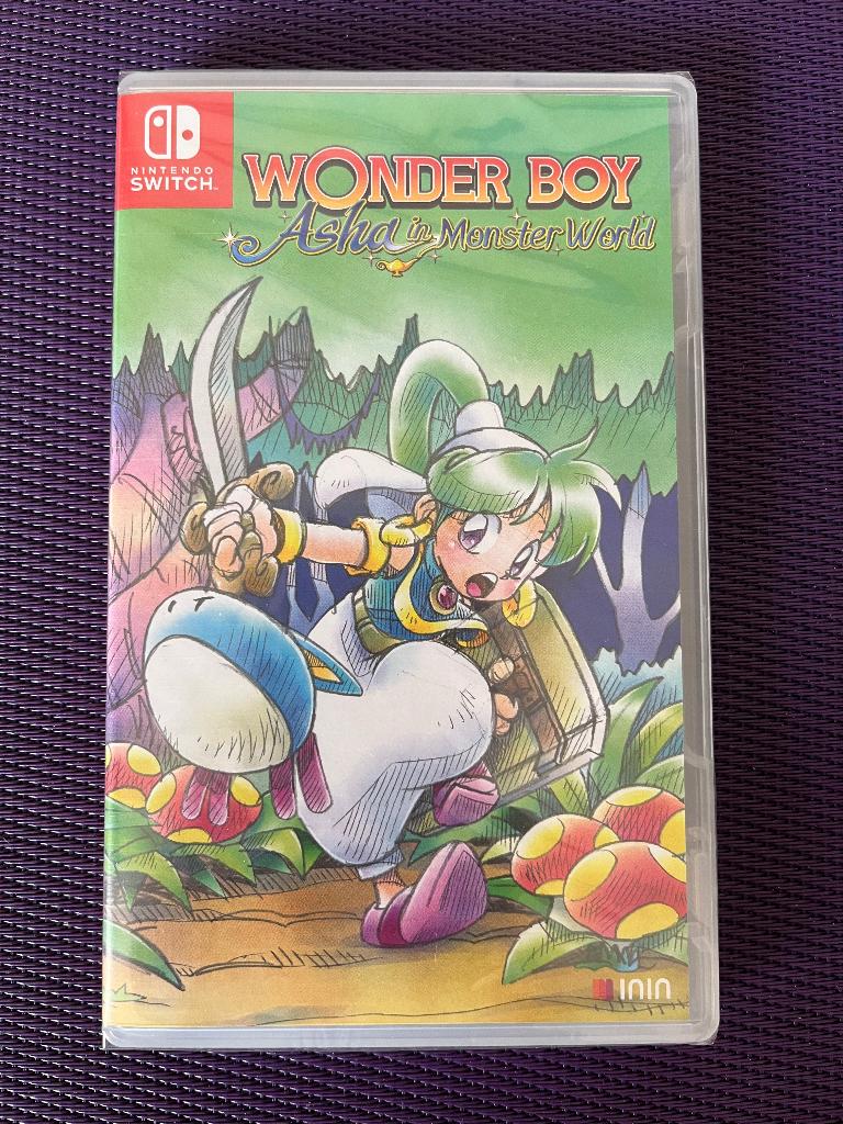 Wonder Boy Asha in Monster World -Exclusive- Nintendo Switch, Spelcomputers en Games, Games | Nintendo Switch, 1 speler, Nieuw