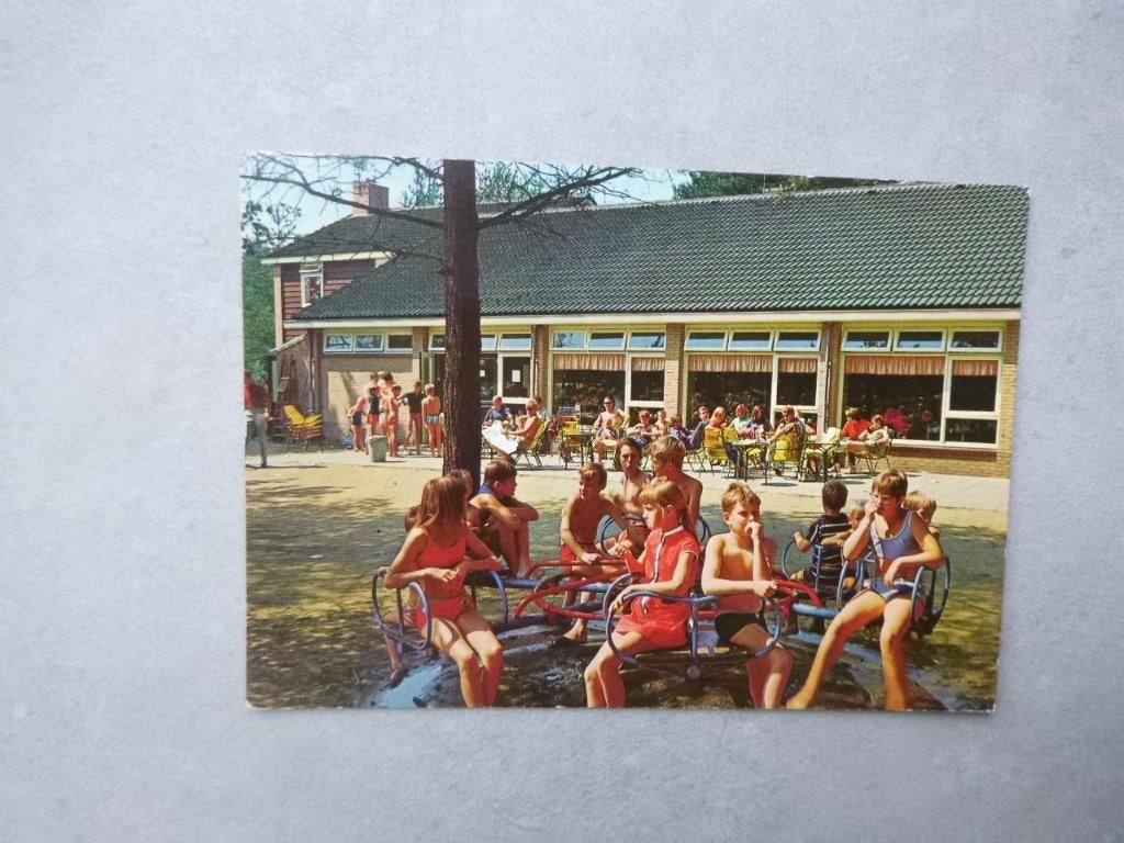 Beekbergen, camping de Lange Bosk, terras/speeltuin, Verzenden, 1980 tot heden, Ongelopen, Gelderland