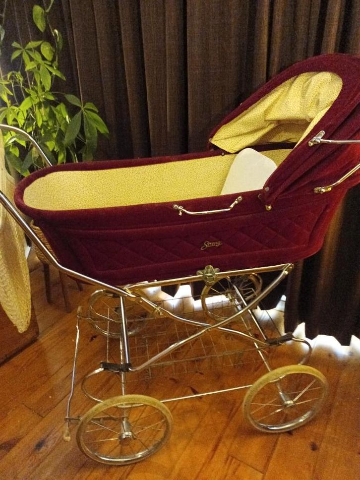 Vintage kinderwagen Streng, Kinderen en Baby's, Kinderwagens en Combinaties, Zo goed als nieuw, Kinderwagen, Overige merken, Ophalen