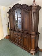 Mooie eikenhouten wandmeubel, Huis en Inrichting, Kasten | Buffetkasten, Ophalen, Gebruikt, Eikenhout, Met lade(s)