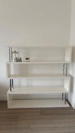 Kast hoogglans wit, Ophalen, Met plank(en), Gebruikt, 150 tot 200 cm