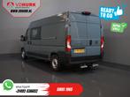 Fiat Ducato 2.2 MJ 180 pk Aut. L3H2 DC Dubbel Cabine BPM VRI, Stof, Gebruikt, Euro 6, 4 cilinders