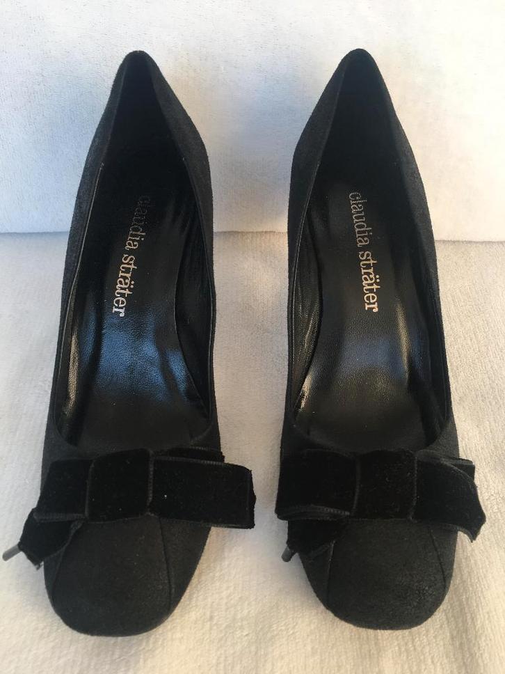 Claudia Strater Pumps  {mt: 36} 2-La, Kleding | Dames, Schoenen, Zo goed als nieuw, Blauw, Ophalen of Verzenden