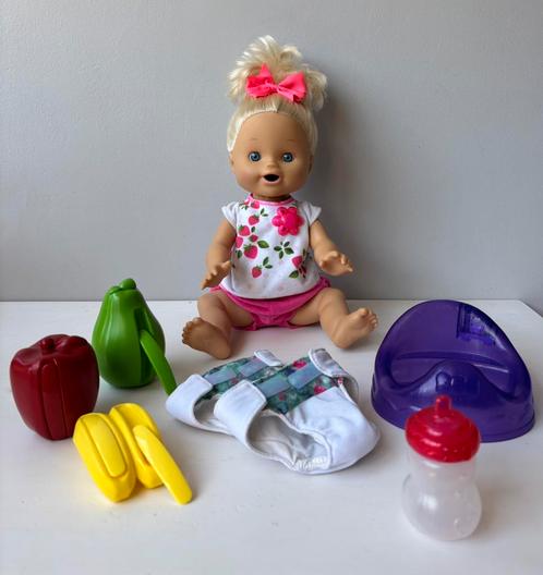 Vtech little love Zoë - pratende en etende pop - Duitstalig, Kinderen en Baby's, Speelgoed | Poppen, Zo goed als nieuw, Babypop