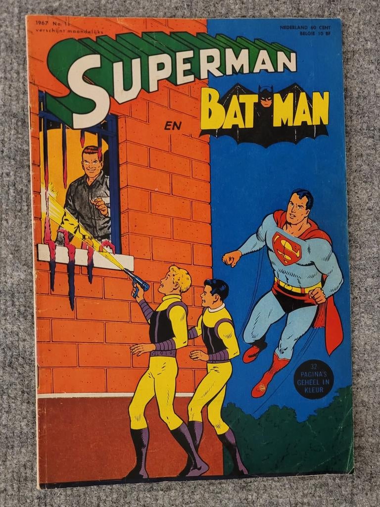 Superman Batman 1967 # 11 prachtige staat, Eén comic, Ophalen of Verzenden, Zo goed als nieuw, Europa