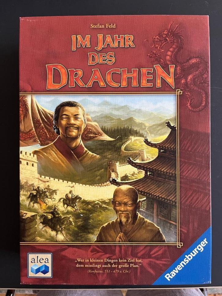 Im jahr des drachen (Ravensburger), Hobby en Vrije tijd, Gezelschapsspellen | Bordspellen, Gebruikt, Ophalen of Verzenden