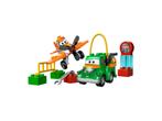 DUPLO 10509 CARS DUSTY EN CHUG, Ophalen of Verzenden, Gebruikt, Complete set, Duplo