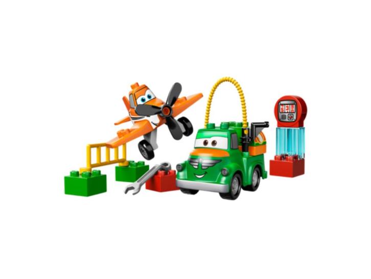 DUPLO 10509 CARS DUSTY EN CHUG, Kinderen en Baby's, Speelgoed | Duplo en Lego, Gebruikt, Duplo, Complete set, Ophalen of Verzenden