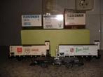 3 FLEISCHMANN WAGONS 5357 K  5806K  5220, Wisselstroom, Verzenden, Fleischmann, Wagon