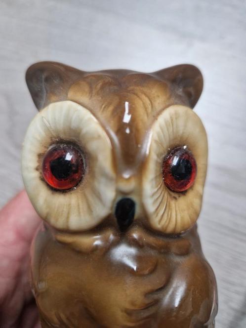 Vintage Uil Lamp ook te gebruiken als oliegeur lampje, Antiek en Kunst, Antiek | Lampen, Ophalen of Verzenden