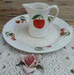 Diverse brocante, servies, kersen, appel, druiven, fruit, Ophalen of Verzenden