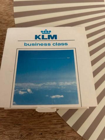 KLM Business Class Tegeltje met Certificaat beschikbaar voor biedingen