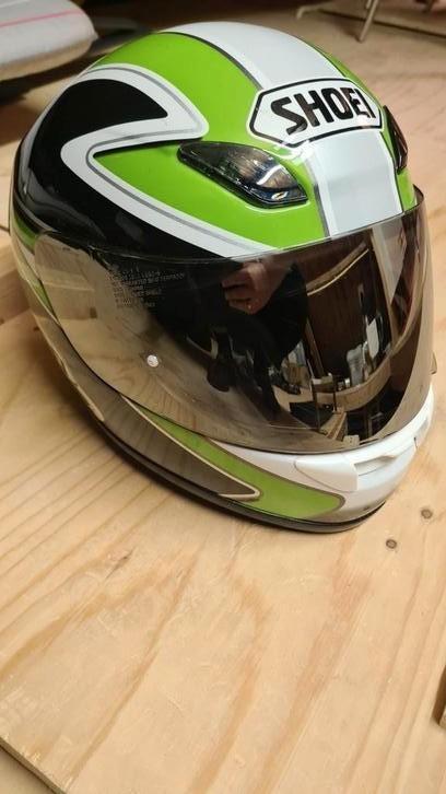 Zgan Shoei XR-1000 helm maat s., Motoren, Kleding | Motorhelmen, Integraalhelm, Overige merken, Tweedehands, Ophalen of Verzenden