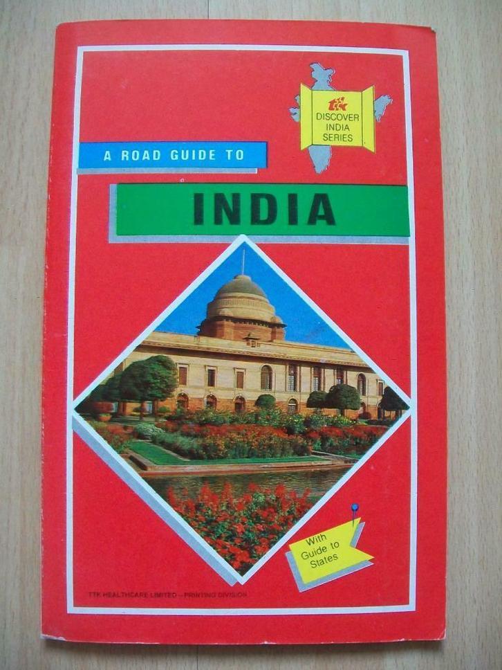 A road guide to India Reisgids naar India met kaart z.g.a.n., Boeken, Reisgidsen, Zo goed als nieuw, Reisgids of -boek, Azië, Overige merken