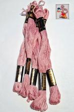 5x DMC mouline, roze 3354, Hobby en Vrije tijd, Borduren en Borduurmachines, Mulhouse, France, Ophalen of Verzenden, Borduurgaren of Zijde